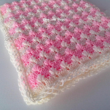 Baby blanket puff aloe