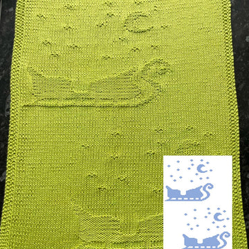 Nr. 843 – 25 – 5. Sleigh guest towel