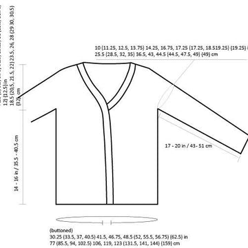 Gigot Puff (or no-puff) cardigan