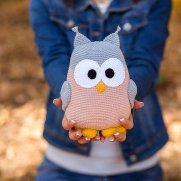 Crochet owl pattern Amigurumi toy pattern