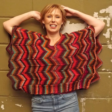2-Way Zig Zag Poncho 205