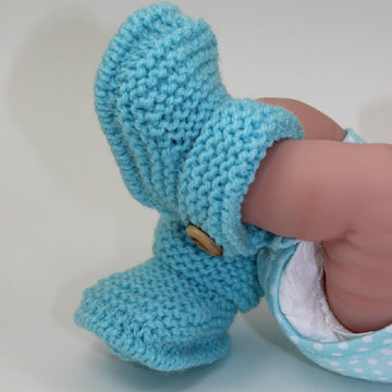 Just For Preemies - One Button Booties