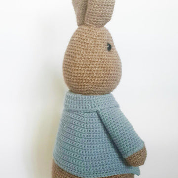 Peter Rabbit Crochet Pattern - Large Size