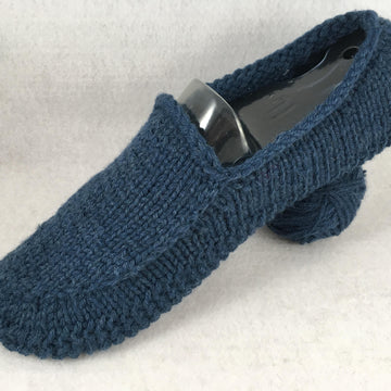 Mens Knit Loafer Slipper