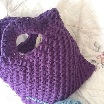 Crocheted City Bag