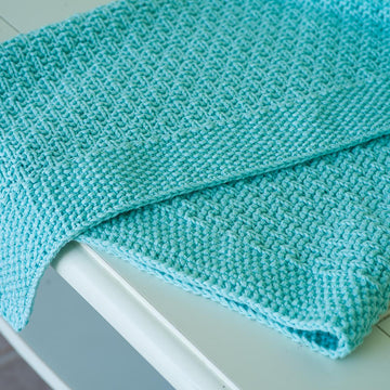 Caela Baby Blanket and Dolly Blanket Knitting Pattern