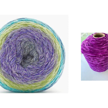 Grainne shawl