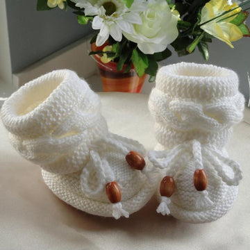 Knitting PATTERN Baby Booties Sofia