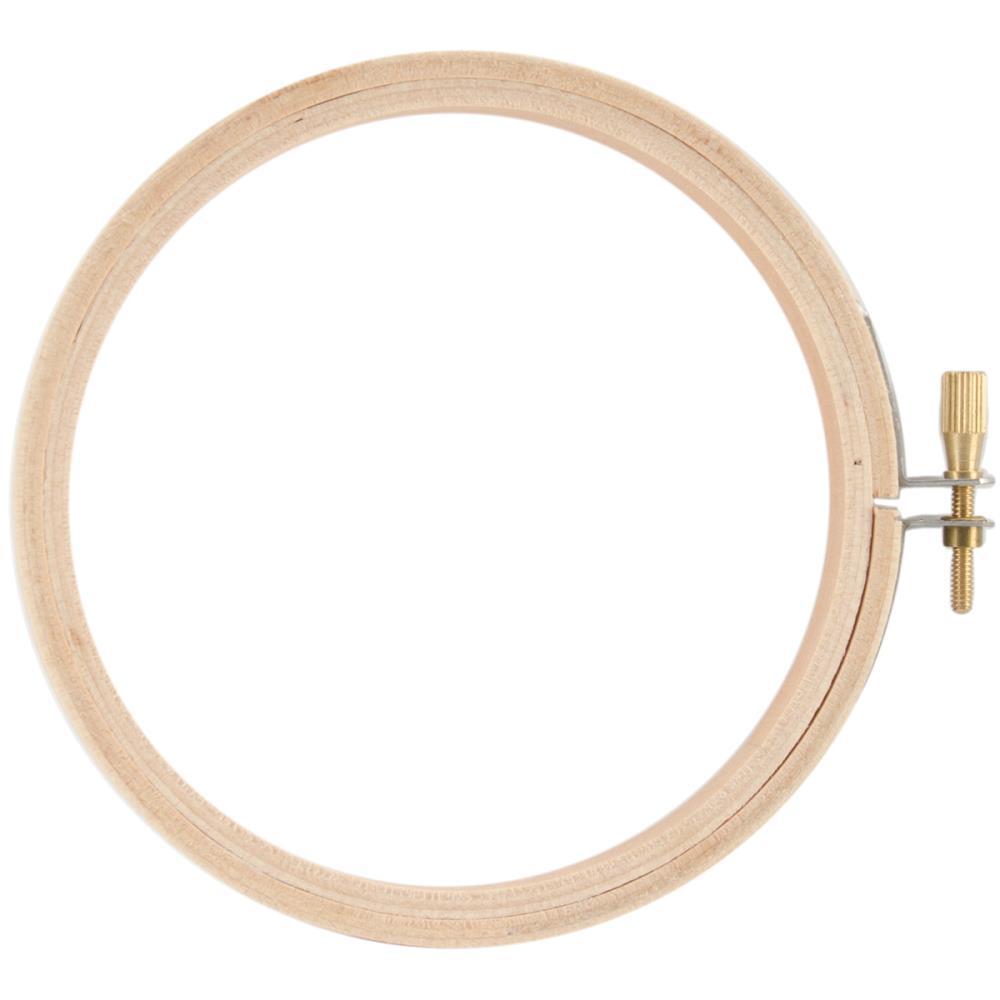 Darice Wood Hoop 4in