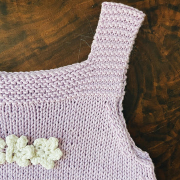 Flower pinafore dress