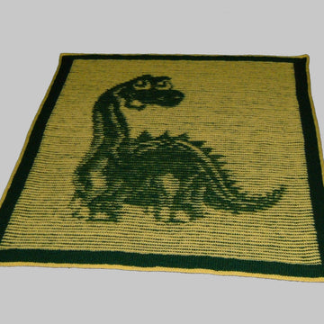 Dinosaur Illusion Baby Blanket