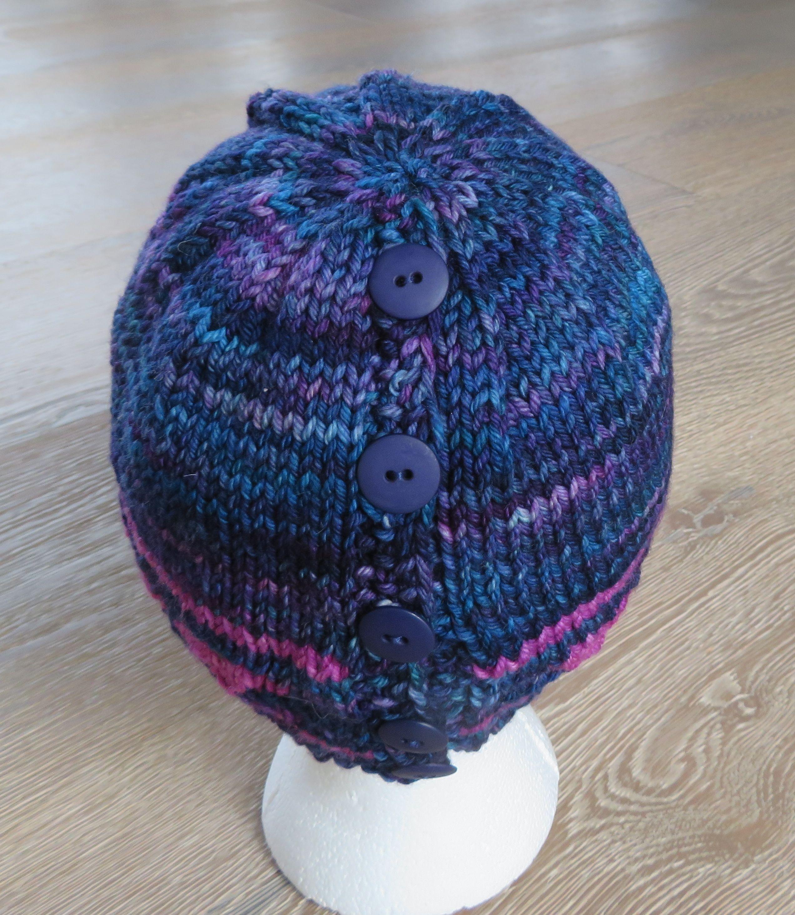 Valentine Hearts Ponytail Hat