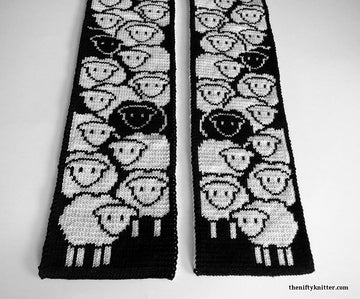 Counting Sheep Scarf