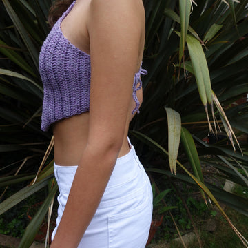 Lilac Diamond Bralette