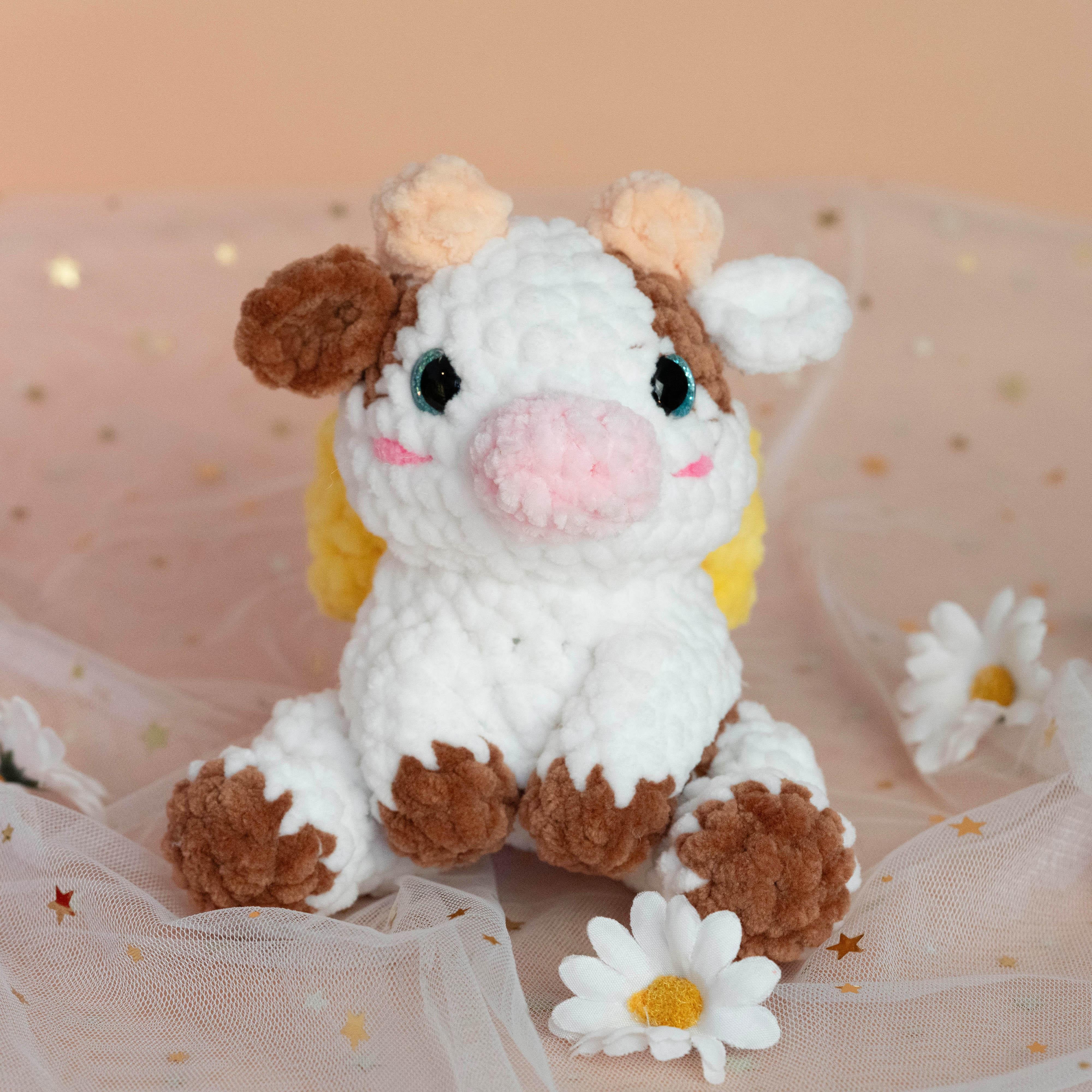 3 In 1 Crochet Cow