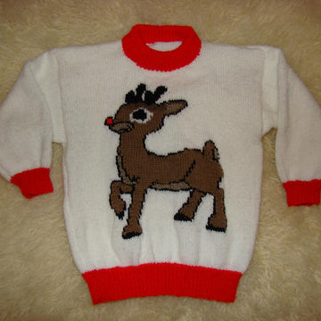 Christmas Rudolph Reindeer Jumper #1