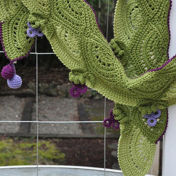 Fruity Fun Grape Scarf