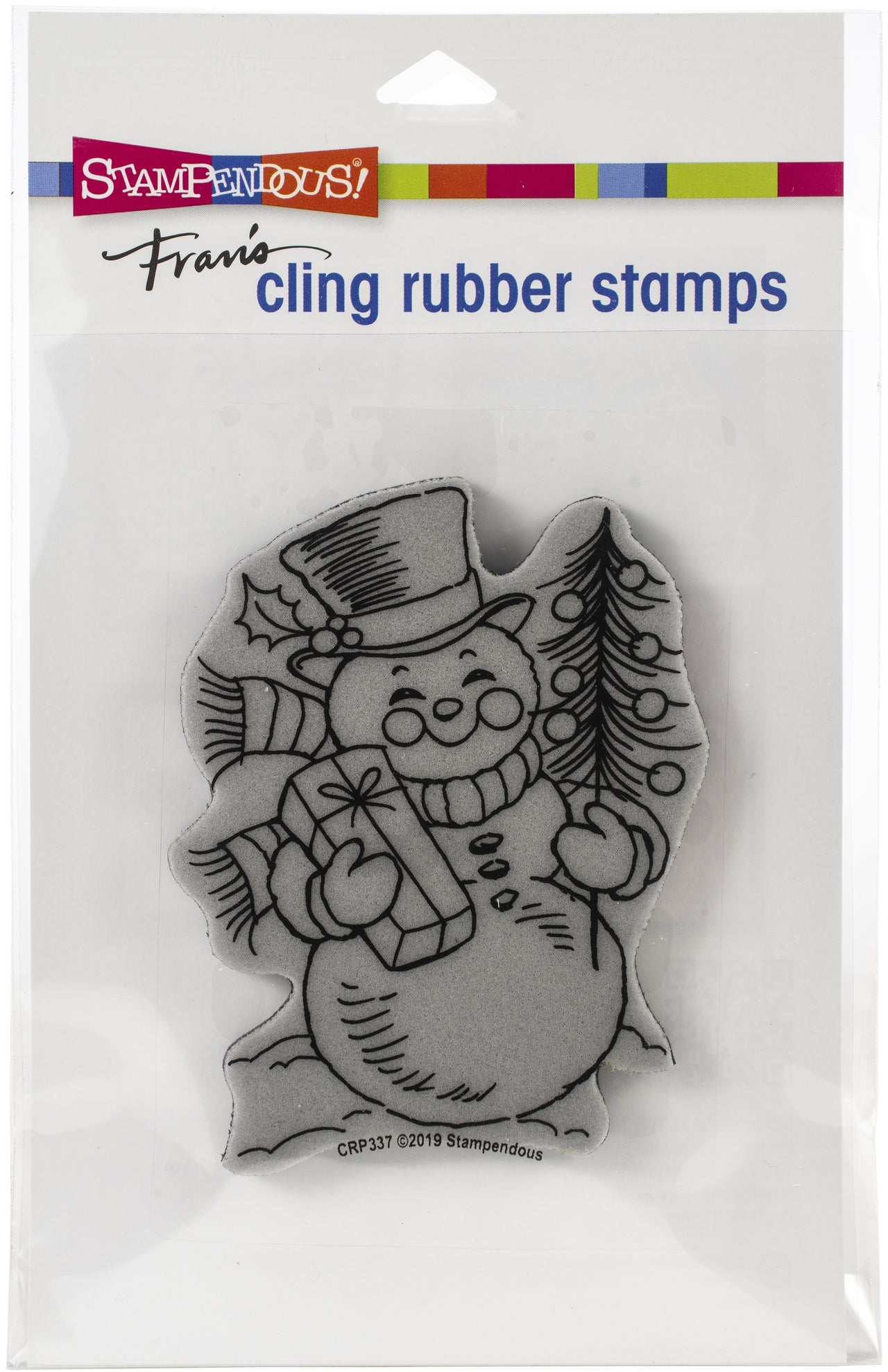 Stampendous Cling Stamp - Snowman Smile