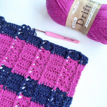 Hot Pink Modern Scarf