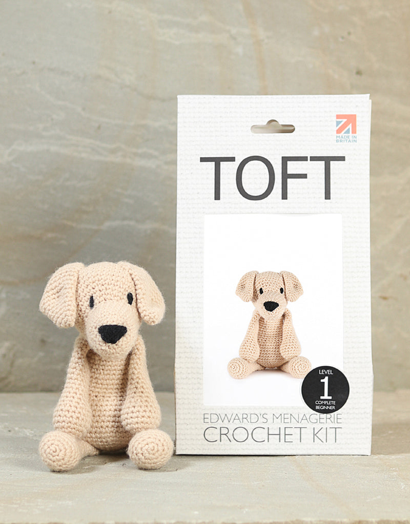 Toft Eleanor the Labrador Complete Crochet  Kit