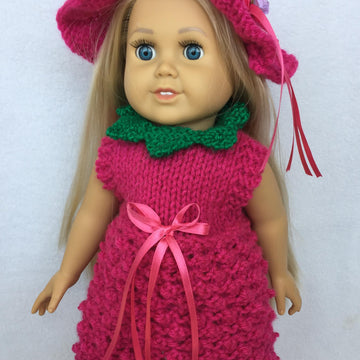 It's "Berry Cute" - Knitting Patterns fit American Girl and other 18-Inch Dolls - Immediate Download - PDF