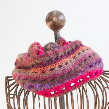 Crocheted Infinity Scarf, Cowl