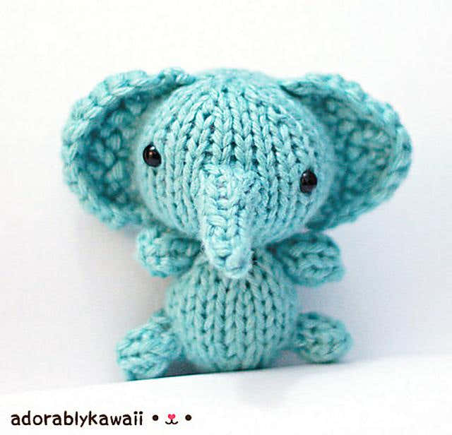 Baby Elephant Amigurumi