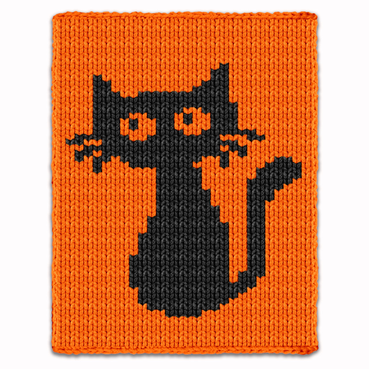 Halloween Black Cat - Chunky Blanket or playmat