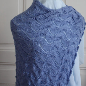 Anna - rectangular Lace Shawl