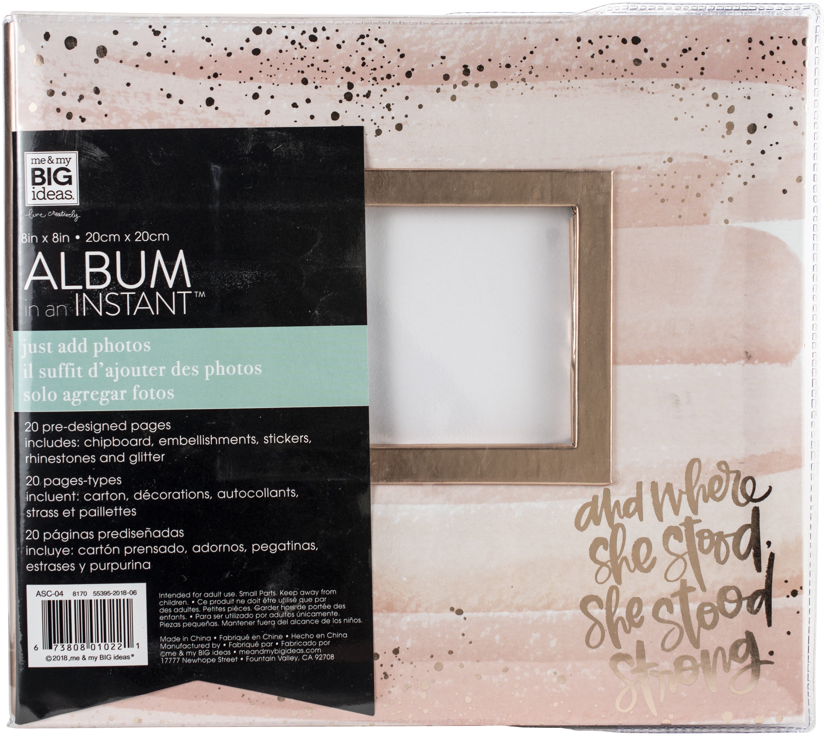 Album In An Instant 8"X8" - Faith