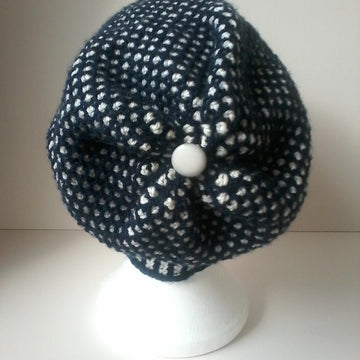 Tunisian Honeycomb Beanie