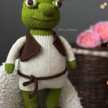Shrek Knitting Pattern