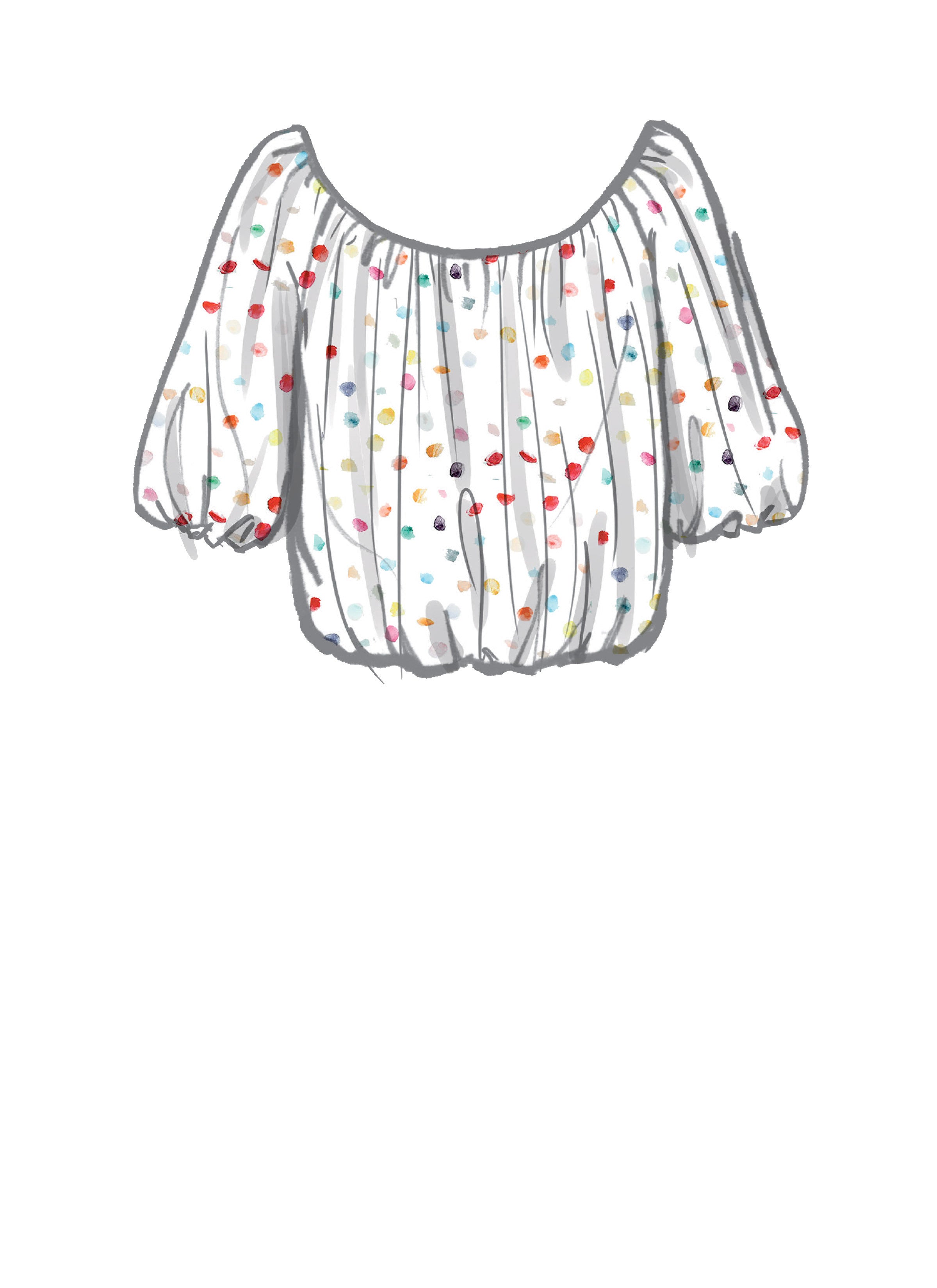 McCall's Misses' Tops M8201 - Sewing Pattern