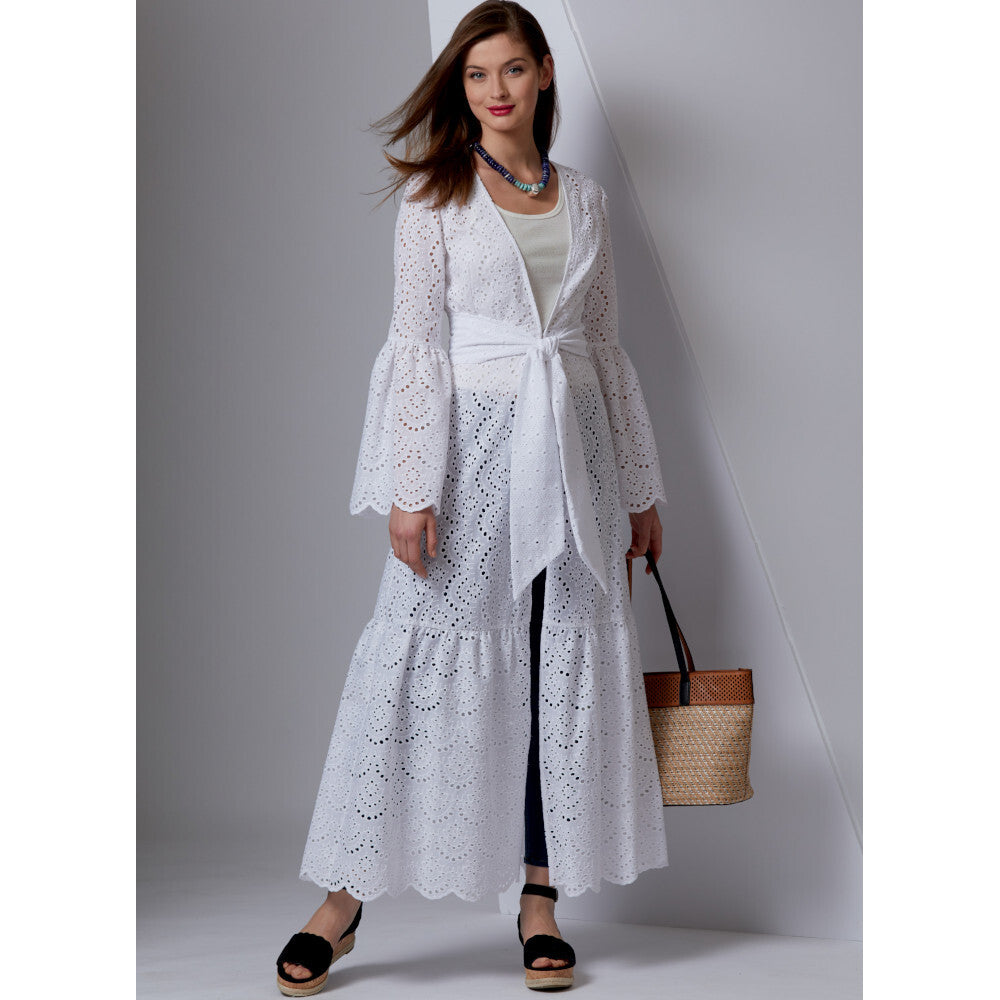 Vogue Misses' Jacket and Belt V9377 - Sewing Pattern