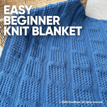 Cellular Baby Blanket