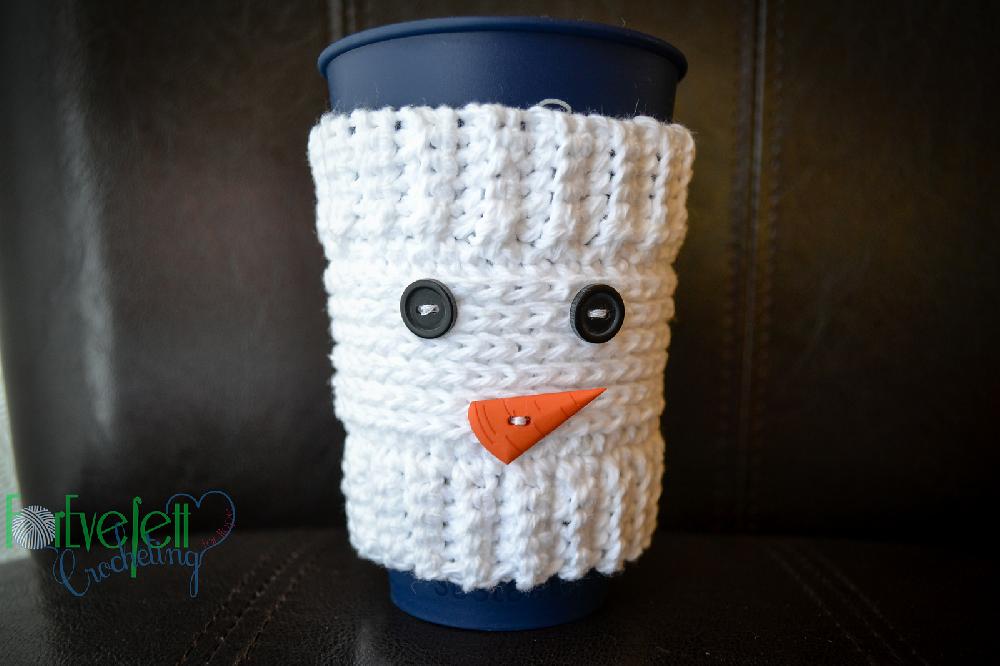 Snowman Cup Cozy