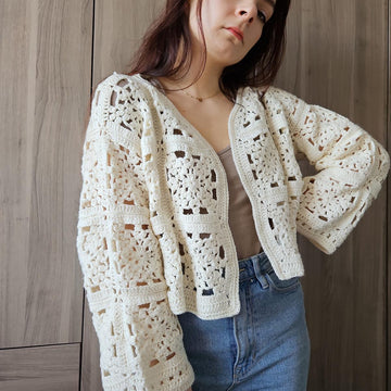 Snowflake cardigan