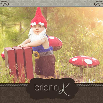 Gnome and Santa Newborn to Child 5