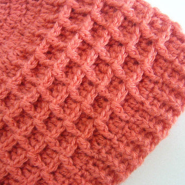 Waffle Stitch Hat