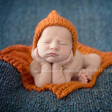 FRAME - Chunky Knit Newborn Blanket
