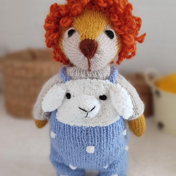 Lion knitting pattern
