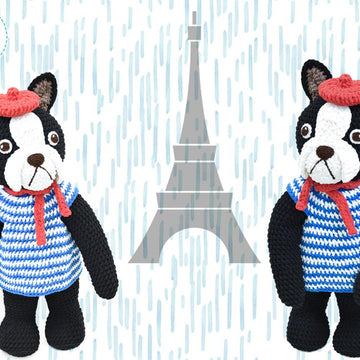 Oscar The French Bulldog Big Amigurumi