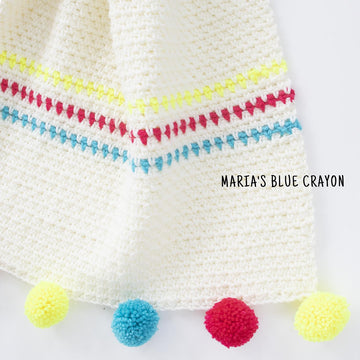Moss Stitch Blanket