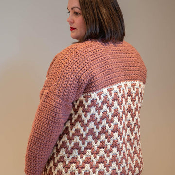 Mosaic Crochet Cardigan