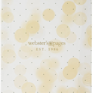 Webster's Pages Color Crush Faux Leather Personal Planner Binder 5.25"X8" - Be Happy