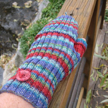 Anyone for Ribs, Fingerless Gloves/Mittens