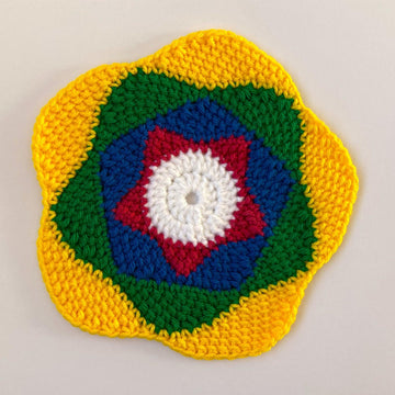 Round Pillow I by HueLaVive