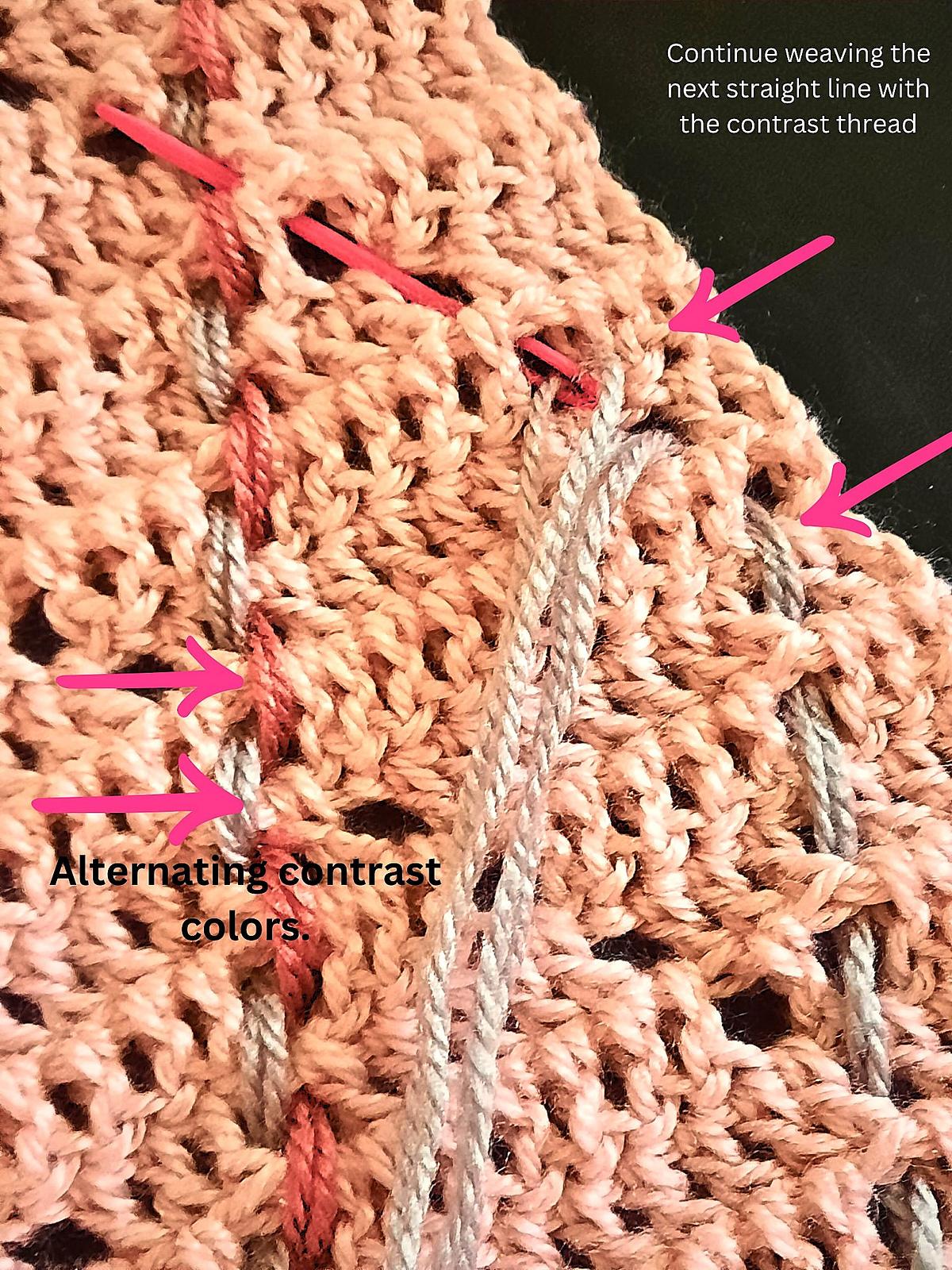 Lace Diamond Baby Blanket