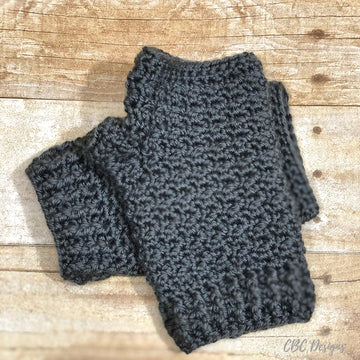 Lemon Peel Fingerless Gloves