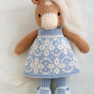 Horse/donkey/unicorn in a dress
